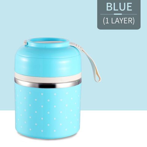 Portable Stainless Steel Thermal Compartment Lunch Box Container with Insulated Lunch Bags