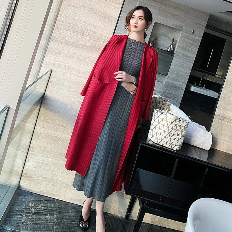 Long Sleeve Comfortable Dress High Quality Korean Style Casual Designer Clothes