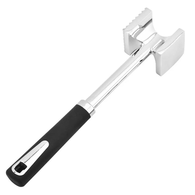 Meat Beat Checkered Tender Hammer Steak Tenderizer Hammer Meat Loose Stainless Steel Knock Hammer Home Kitchen Mallet Tool