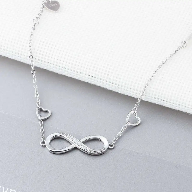 Silver Infinity Bracelets for Women Adjustable Friendship Bracelets & Bangles