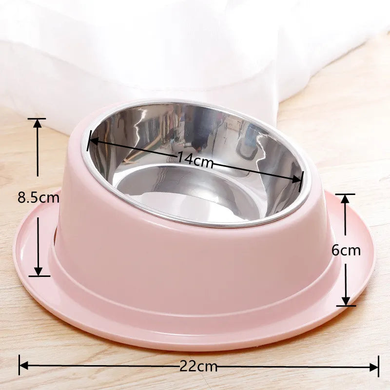 Food Bowl Cat Pet Dog Bowl Quality Stainless Steel Container