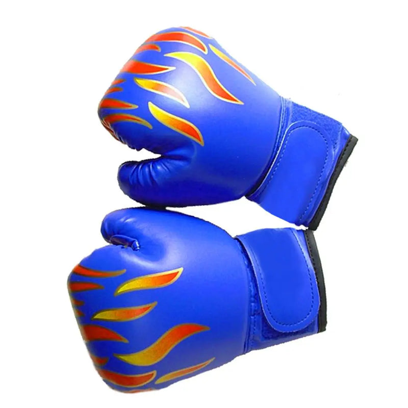 Kids Boxing Gloves Leather Kick boxing Punching Training