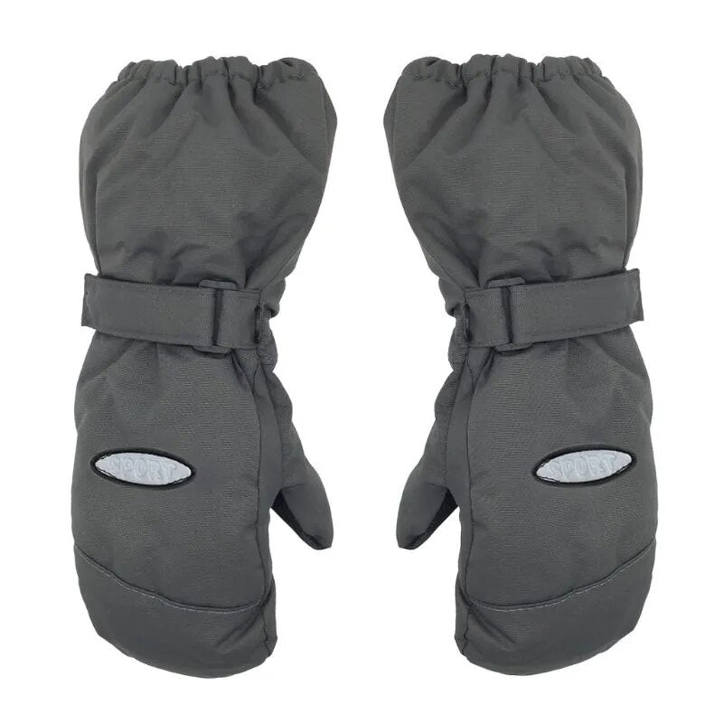 Gloves Outdoor Children Thick Warm Windproof Waterproof Kids Gloves