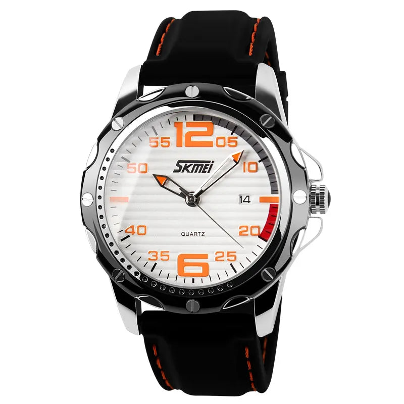 Sport Jelly Quartz Men Casual Watch Wristwatch 30M Waterproof