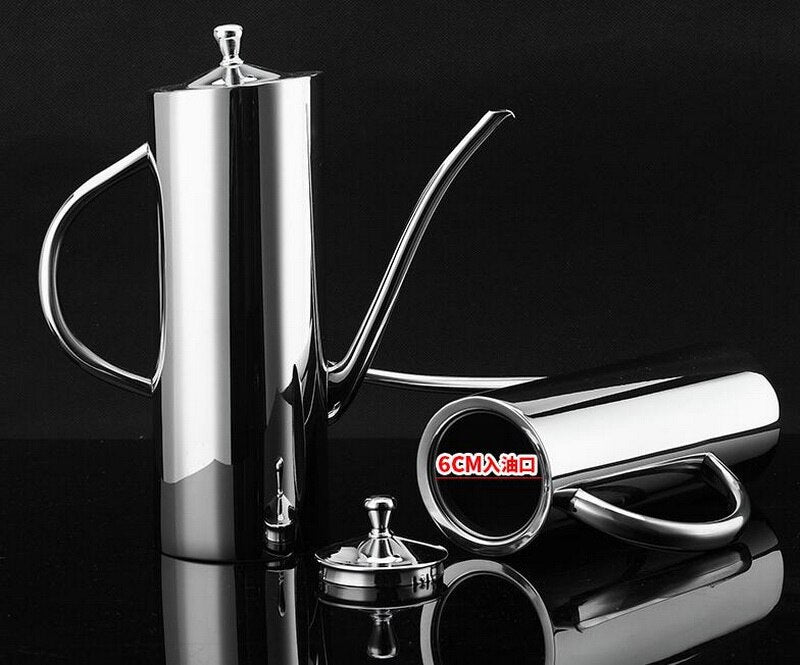 Stainless steel kitchen oil & vinegar bottle