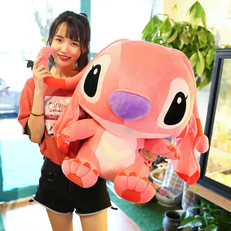 Large Size 55CM 45CM 35CM High Quality Toys Stitch Plush Doll Stuffed Toys For Kids