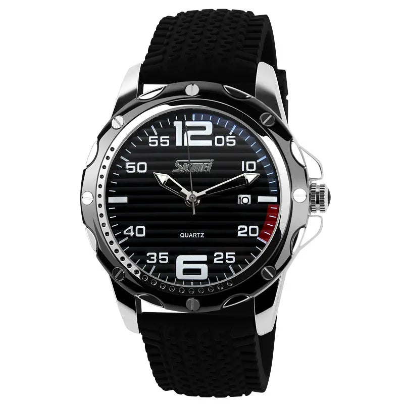 Sport Jelly Quartz Men Casual Watch Wristwatch 30M Waterproof