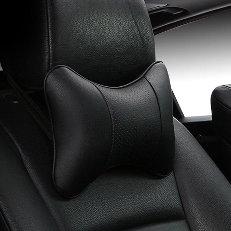 Leather Car Neck Pillows