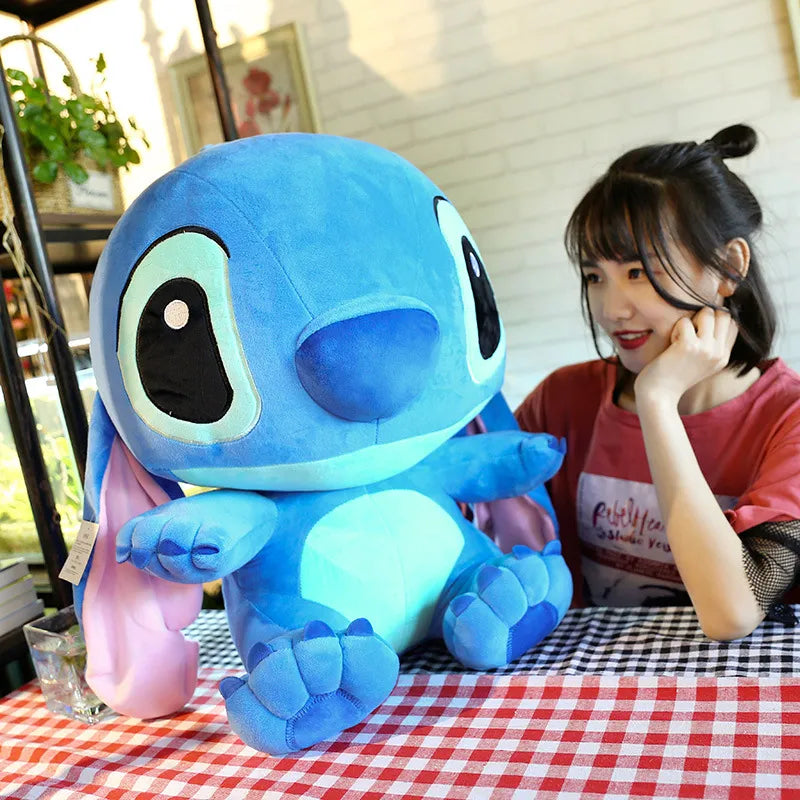 Large Size 55CM 45CM 35CM High Quality Toys Stitch Plush Doll Stuffed Toys For Kids