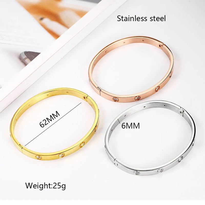 Stainless Steel Bracelet Cuff Bracelets Fashion Bangles Charm Jewellery