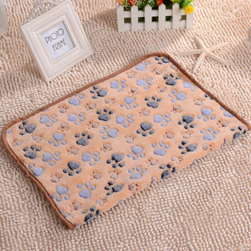 Pet Bed Mat Cat Dog Fleece Soft Blanket Puppy Winter Pet Warmer