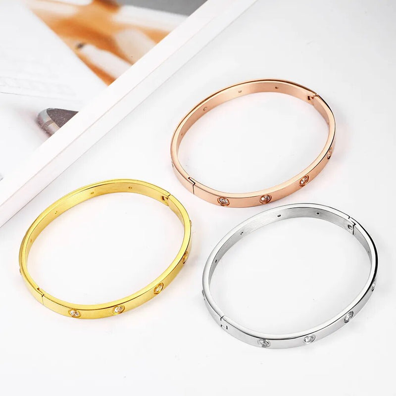 Stainless Steel Bracelet Cuff Bracelets Fashion Bangles Charm Jewellery