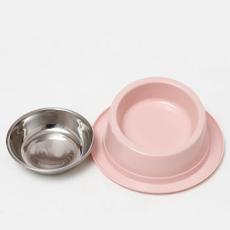 Food Bowl Cat Pet Dog Bowl Quality Stainless Steel Container