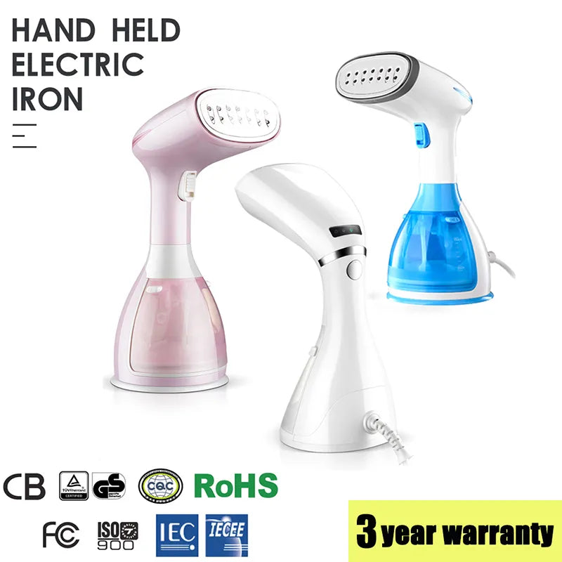 Steam Iron Garment Steamer For Clothes Handheld Travel Iron