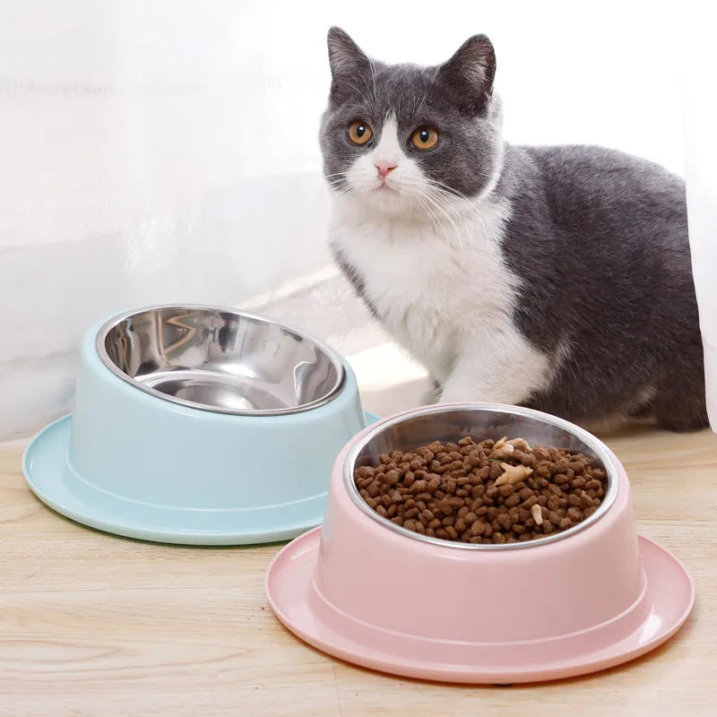 Food Bowl Cat Pet Dog Bowl Quality Stainless Steel Container