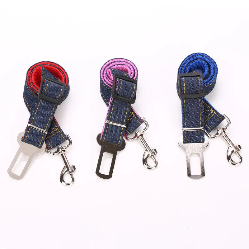 Pet Vehicle Adjustable Puppy Seat Belt Lead for Dogs Safety