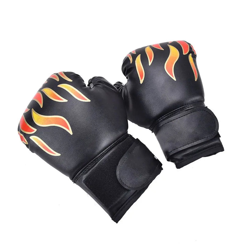 Kids Boxing Gloves Leather Kick boxing Punching Training