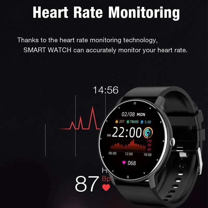 Smart Watch Real-time Activity Tracker Heart Rate Monitor Sports Men & Women