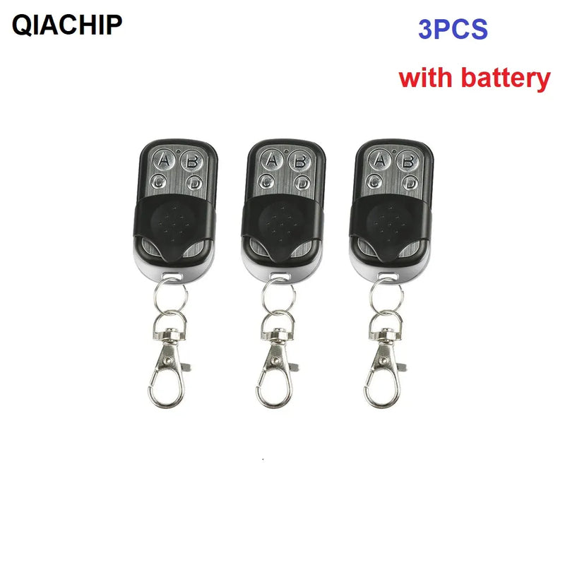 Remote Control 4CH Car Key Garage Door Gate Opener Electronic Gate Control Duplicator 433MHz