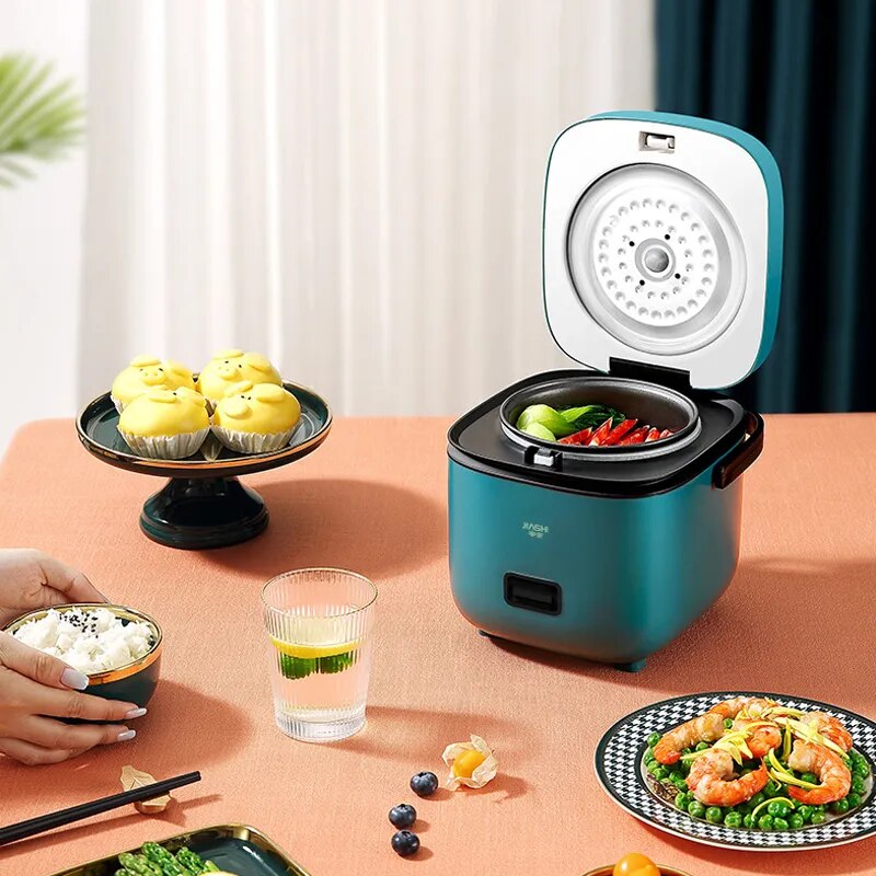 Smart Electric Rice Cooker Multifunctional Mini Pots Offers Non-Stick Cooking 220V 1.2L