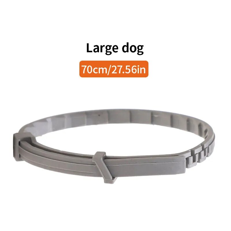 Flea collar for dogs and cats adjustable collar