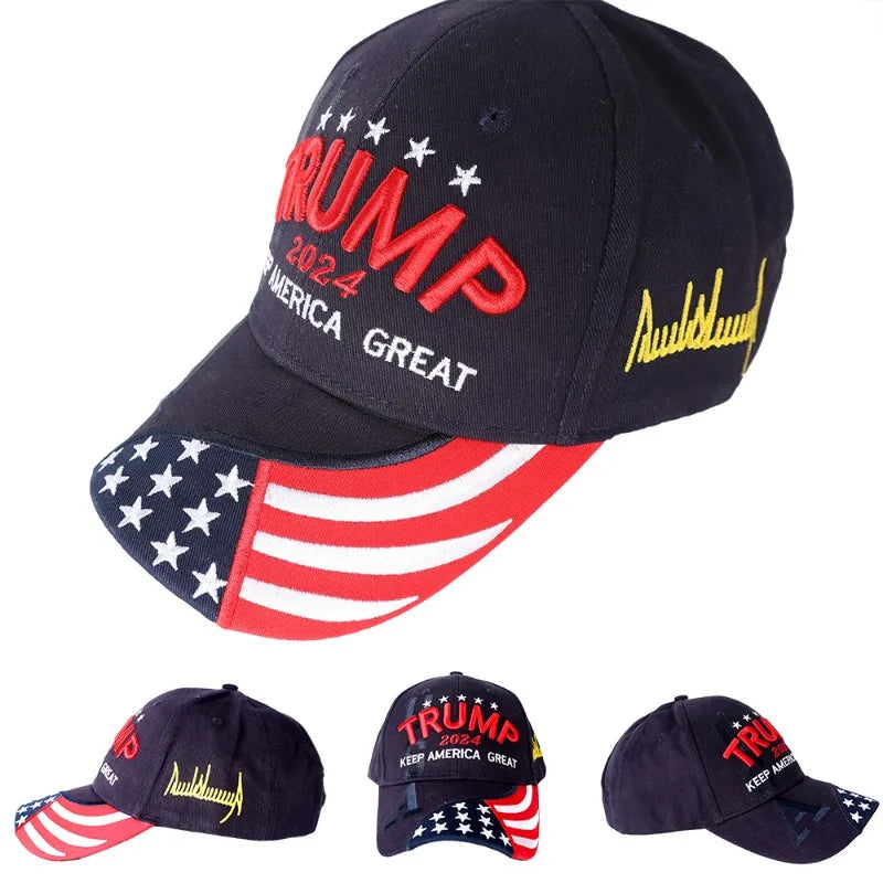 Hat Take America Back MAGA 2024 Embroidery Baseball Cap