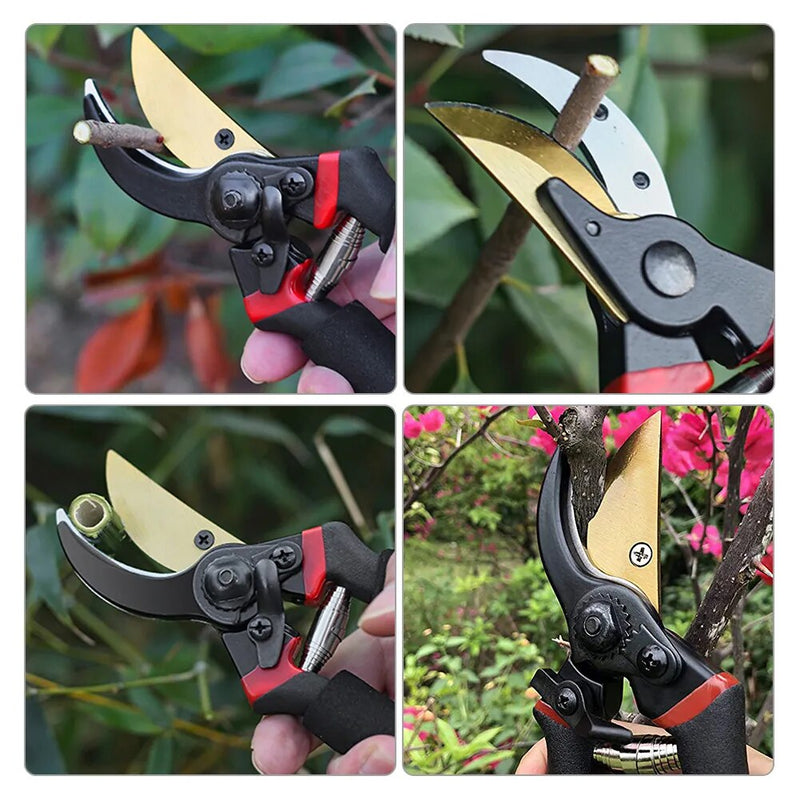 Plant Scissors Carbon steel  SK5 blades Edge Retention Pruning Shears Cutter