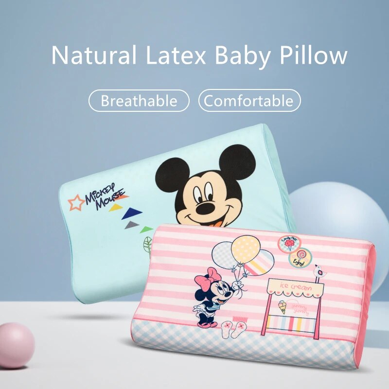 Latex Baby Nursing Disney Pillow Childrens Comfort Sleep