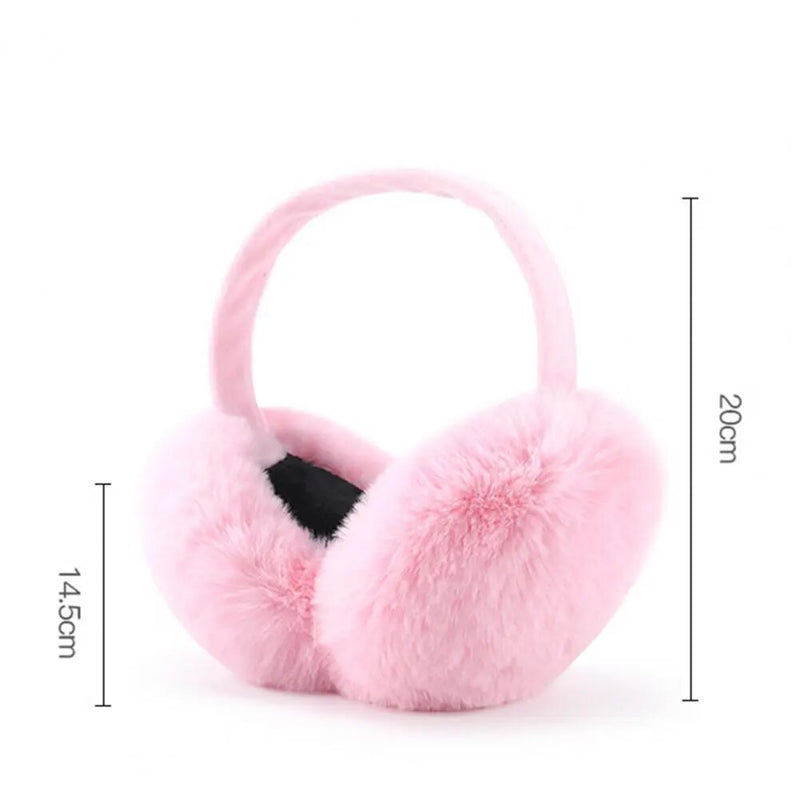 Earmuffs Warmer Plush Fluffy Headwear Foldable