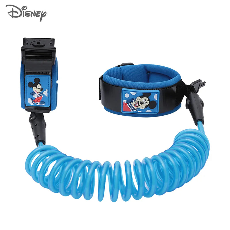 Disney Brand Baby Anti-lost Bracelet With Lock Harness Strap Rope