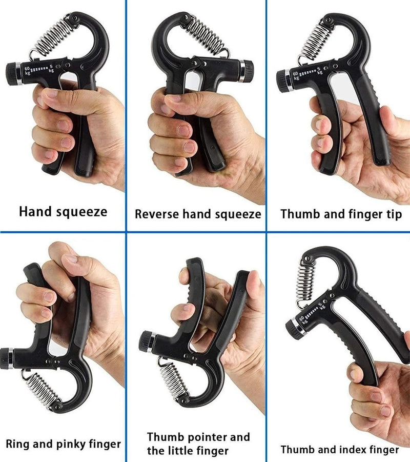 R-Shaped Spring Grip Wrist Strength Arm Muscle Finger Training Exercise Fitness