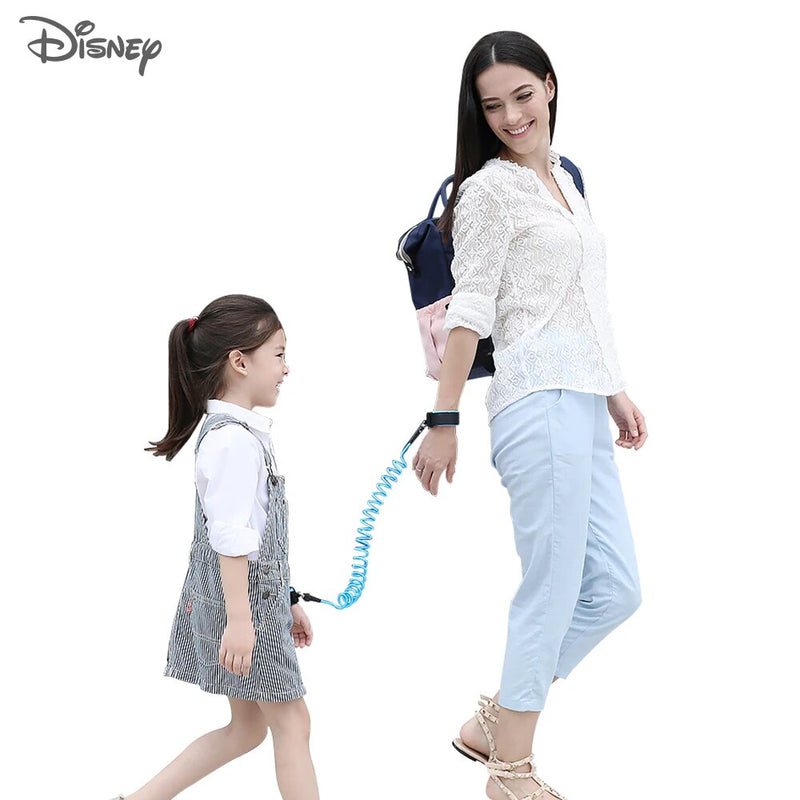 Disney Brand Baby Anti-lost Bracelet With Lock Harness Strap Rope