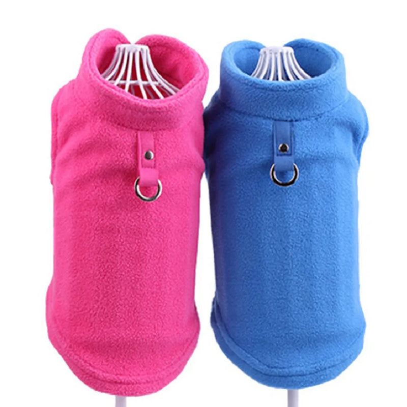 Winter Fleece Pet Clothes for Small Dogs and Cats