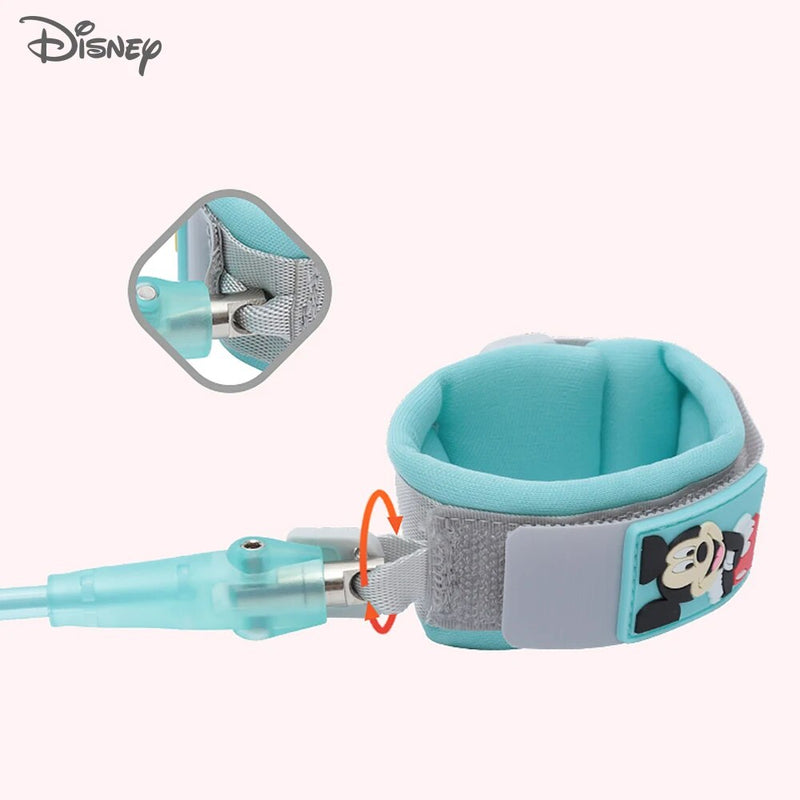 Disney Brand Baby Anti-lost Bracelet With Lock Harness Strap Rope