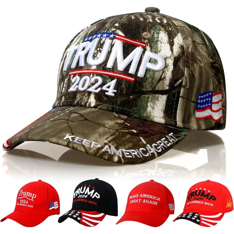 Hat Take America Back MAGA 2024 Embroidery Baseball Cap