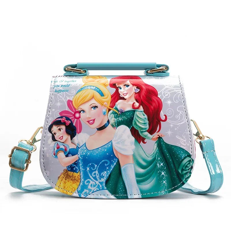 Disney Frozen 2 Elsa Anna Sofia Princess Children's Shoulder Kids Fashion Handbag Bag