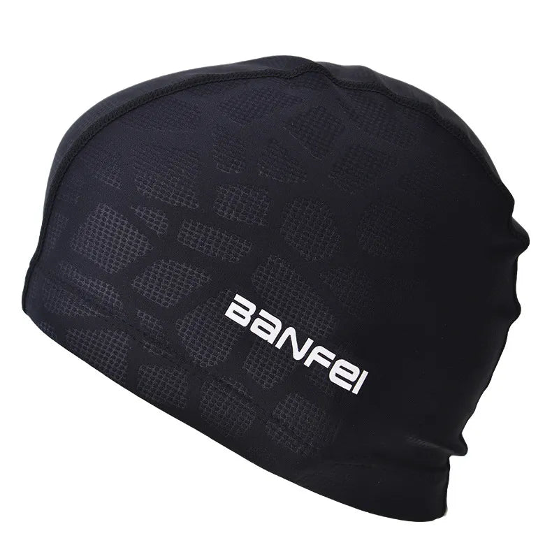 Waterproof Protect Ears Hair Sports High Elasticity Flexible Durable Swimming Cap