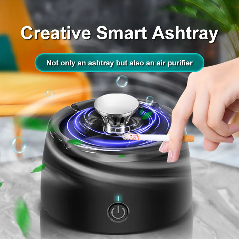 Smart Cigarette Ashtray Purification Air Smoke Free Ashtray