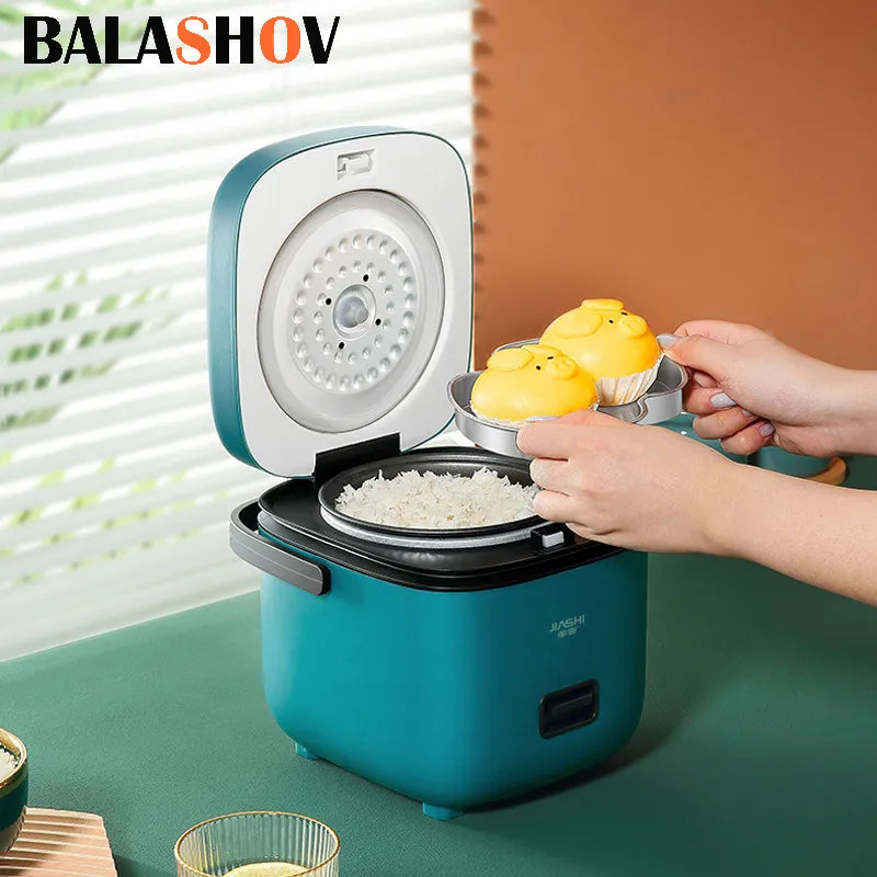 Smart Electric Rice Cooker Multifunctional Mini Pots Offers Non-Stick Cooking 220V 1.2L