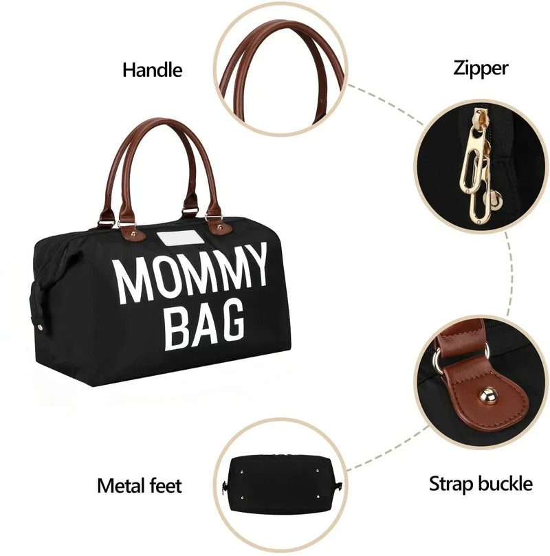 Mama Tote Bag Maternity Diaper Mommy Large Capacity Bag Women Nappy Organizer Stroller  Bag Baby Care Travel Backpack Mom Gifts