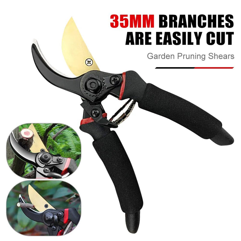 Plant Scissors Carbon steel  SK5 blades Edge Retention Pruning Shears Cutter