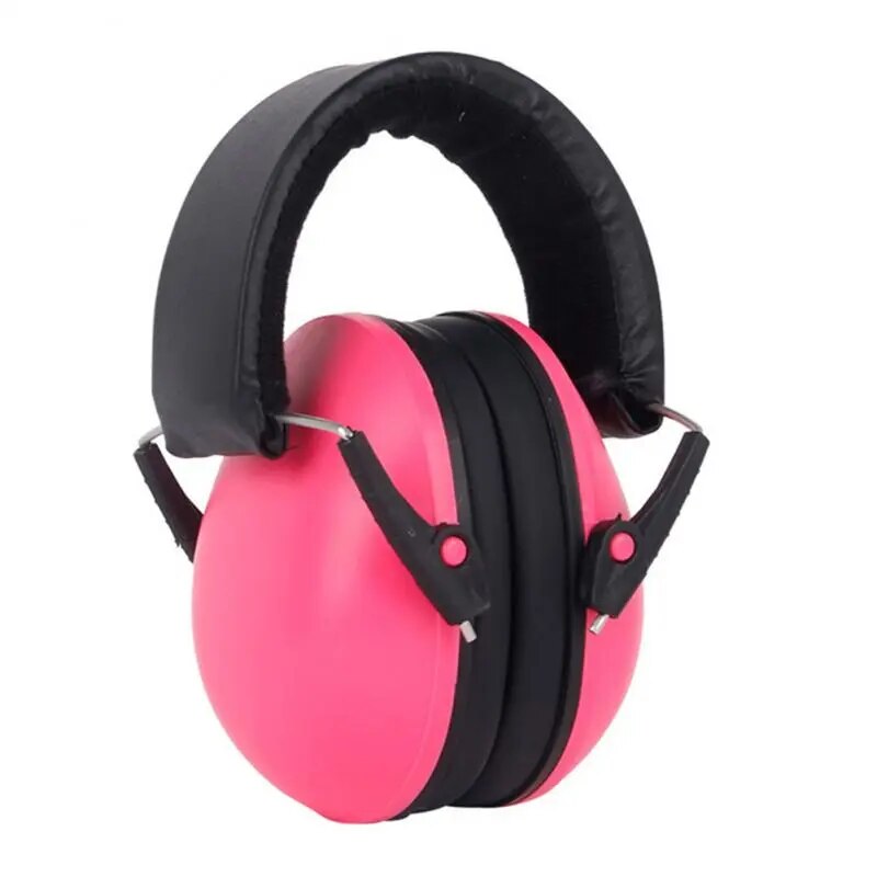 Soft Baby Ear Hearing Protector Earmuff Noise Reducing Defender Infant Kids Ear Muffs Adjustable