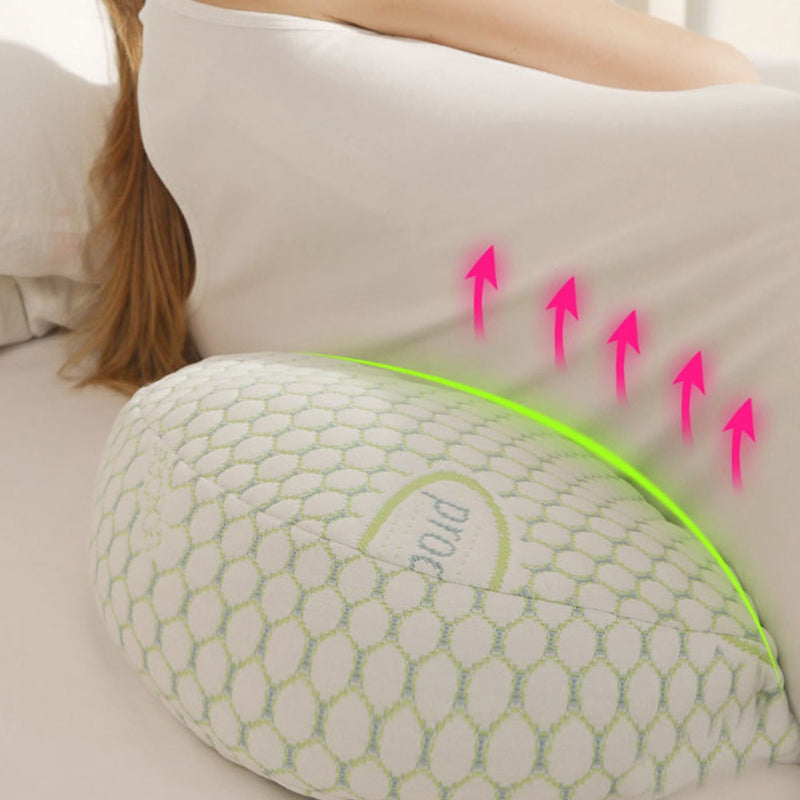 Dual Belly Hug Pillow for Maternity Support and Comfort