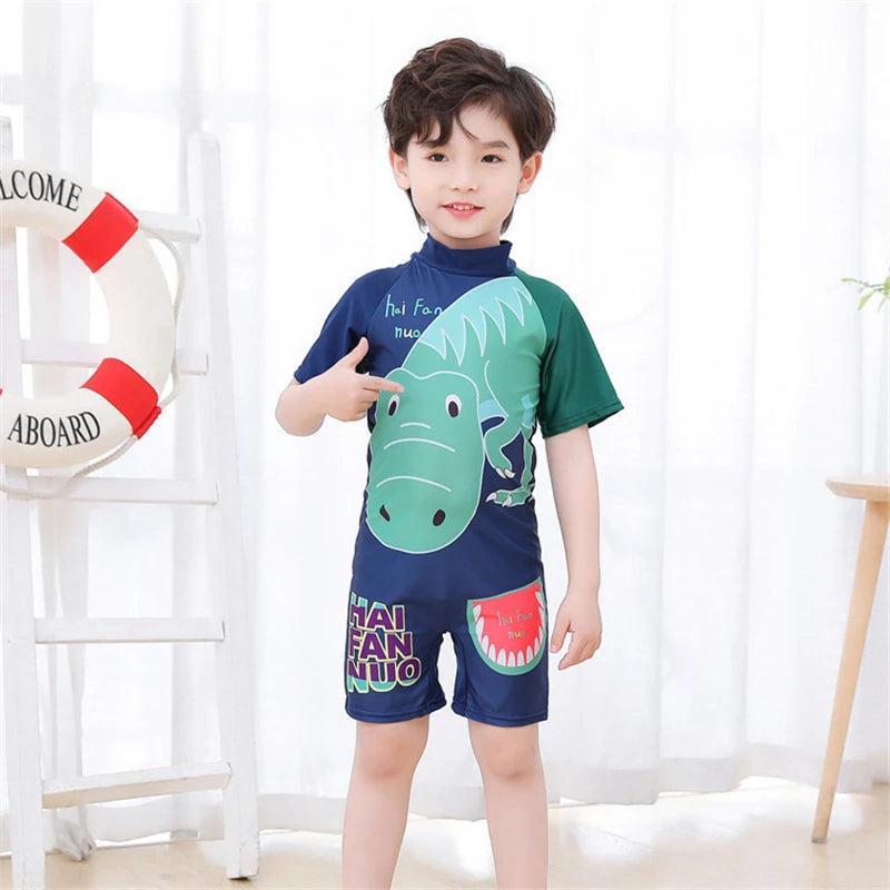 Swimwear Kids Bathing swimsuit Cartoon Unicorn Quick Drying Swimming Clothes