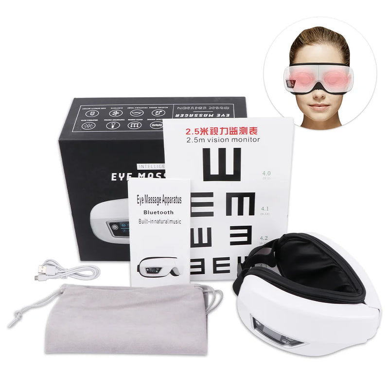 Eye Massager 6D Smart Airbag Vibration Eye Care Instrument