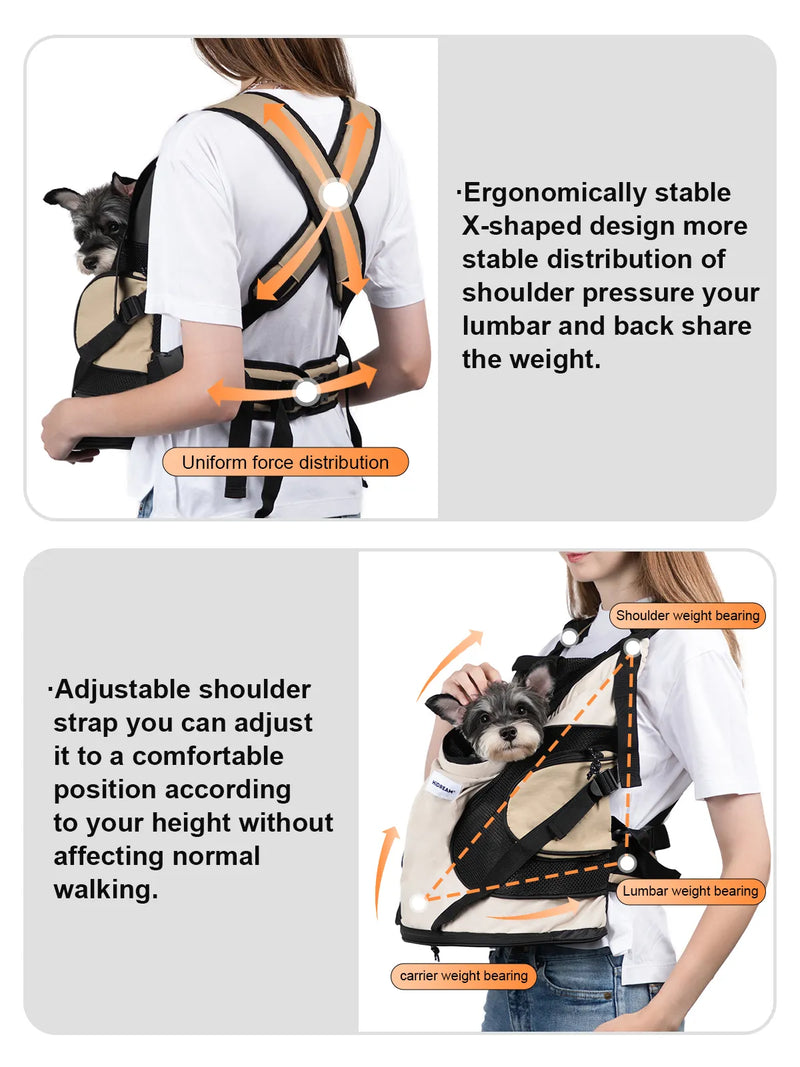 Breathable Pet Chest Carrier