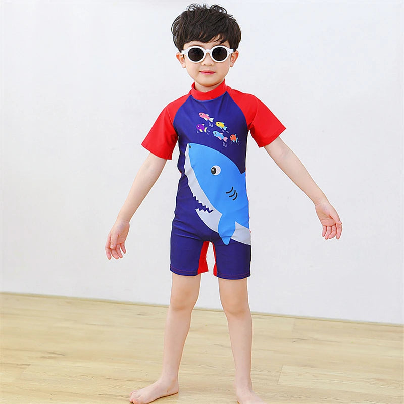 Swimwear Kids Bathing swimsuit Cartoon Unicorn Quick Drying Swimming Clothes