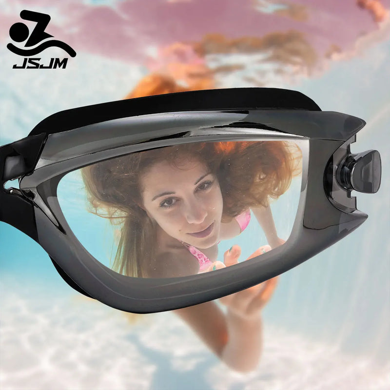 Professional Adult Anti-fog UV Protection Lens Men Women Swimming Goggles Waterproof Adjustable Silicone Glasses